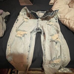 Distressed Jeans